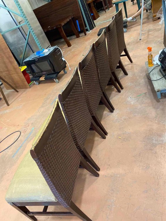(X's 6) chairs