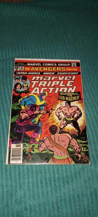 (X's 9) Marvel Triple Action Comics