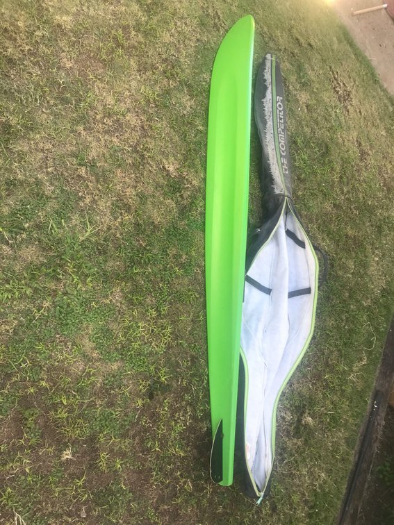 Waterski with cover