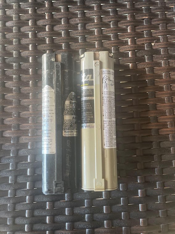 Mikita 9.6 Volt Batteries and 14.4 Volt Battery ( no charger for either )