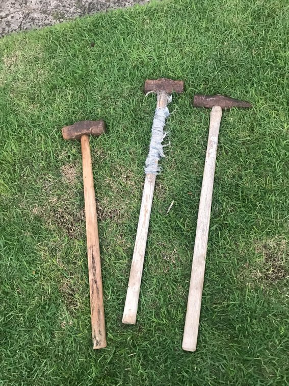 3 Sledge Hammers