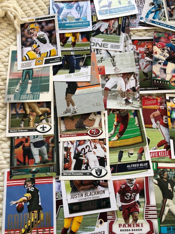 Football Card Lot 1