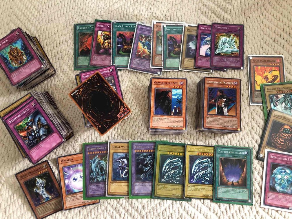 Vintage Japanese Konami Yu-Gi-Oh Trading Card Lot