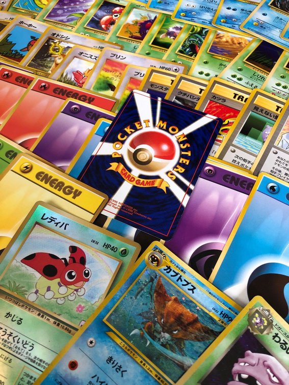 1996 Japanese Pokémon Pocket Monsters Card Collection