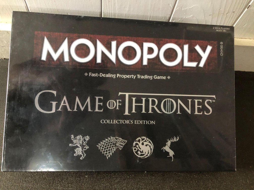 NEW Game of Thrones Monopoly Game