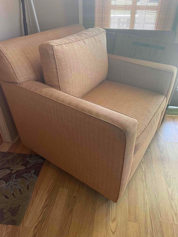 Sofa chair (matches lot 11)