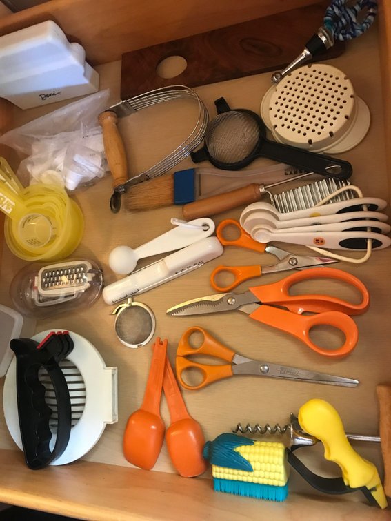 Mixed Kitchen and Wine tools