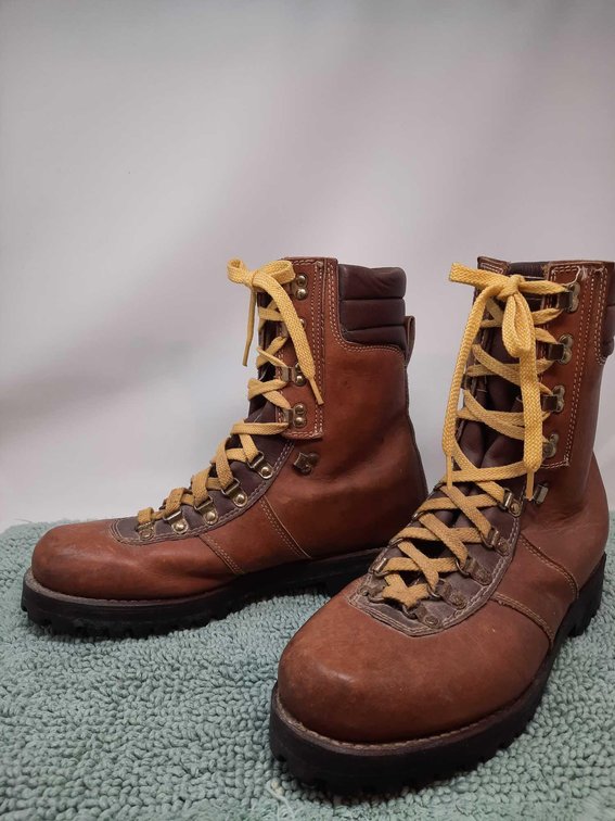 Mont Blanc Men's Leather Hiking Boots Size 12-D