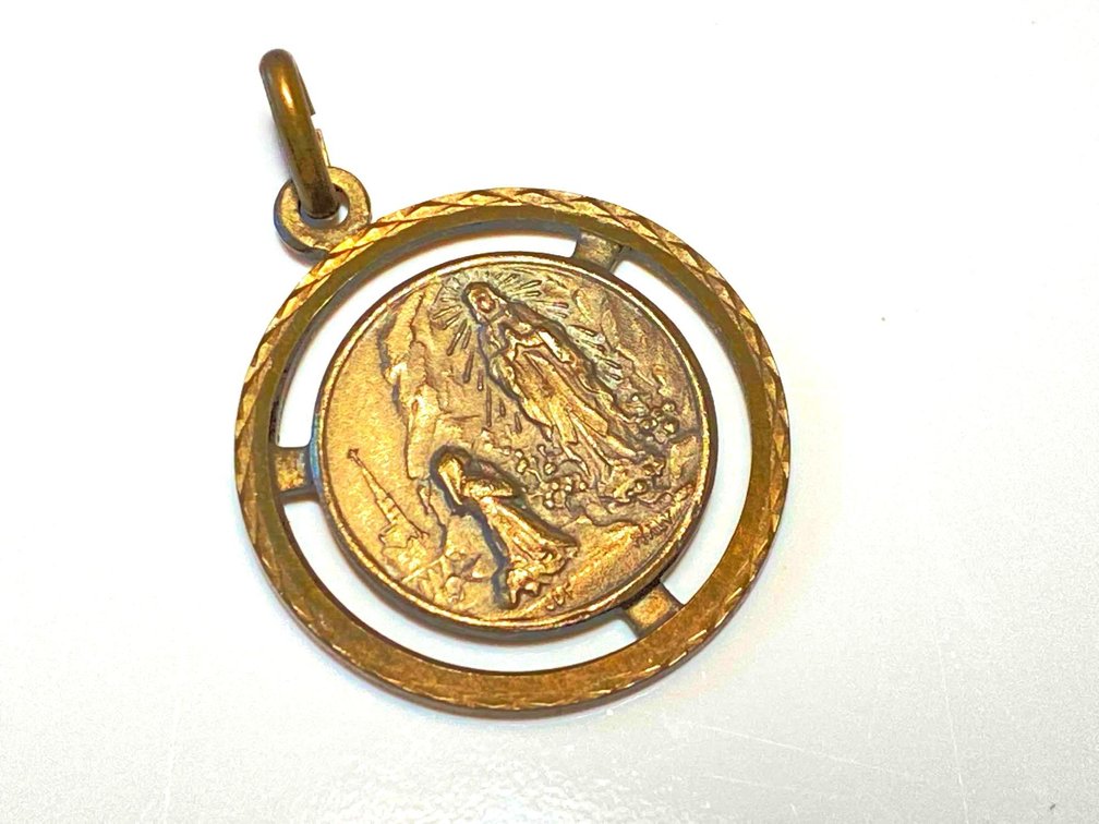 Our Lady of Lourdes Necklace Pendant 
