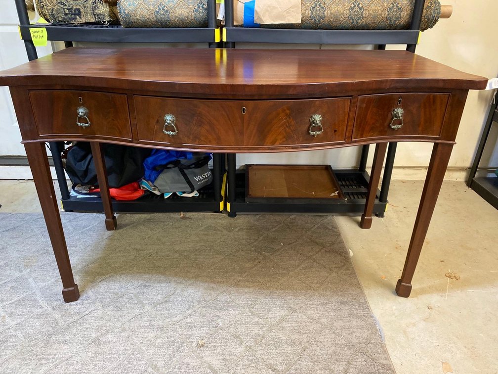 Antique Gorgeous Buffet or Desk Made in England