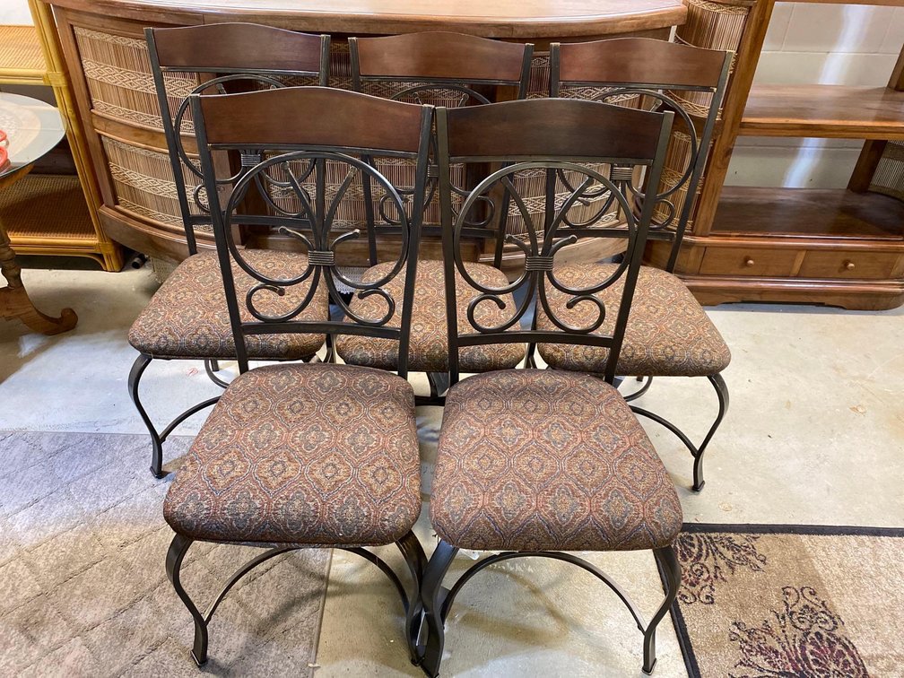 (X's 5) New Ashley Furniture  Dining Chairs 