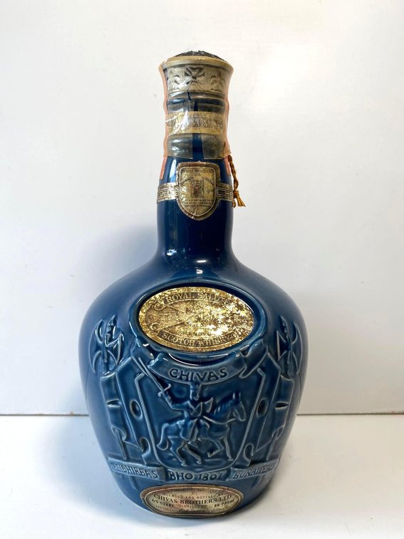 Chivas Brothers 21 Year Scotch Whiskey Royal Salute Decanter