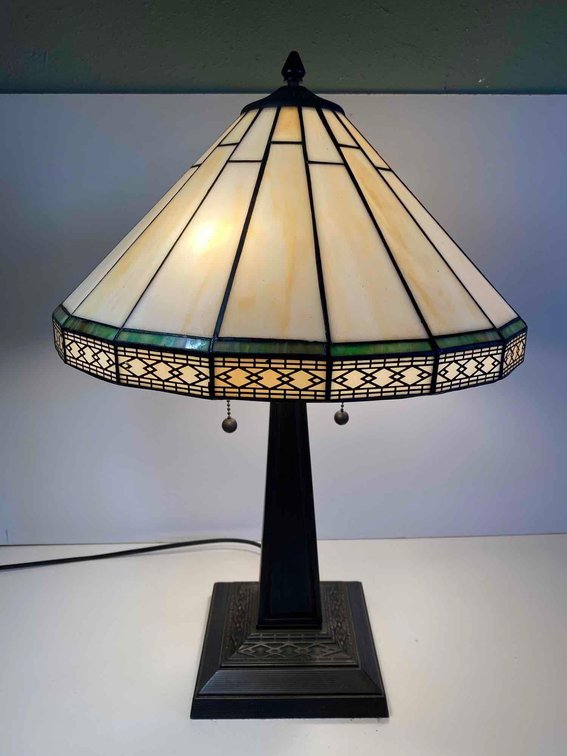 Mosaic Glass Style Table Lamp 