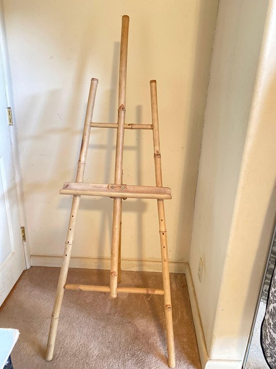 5" Tall Bamboo Easel or Display 