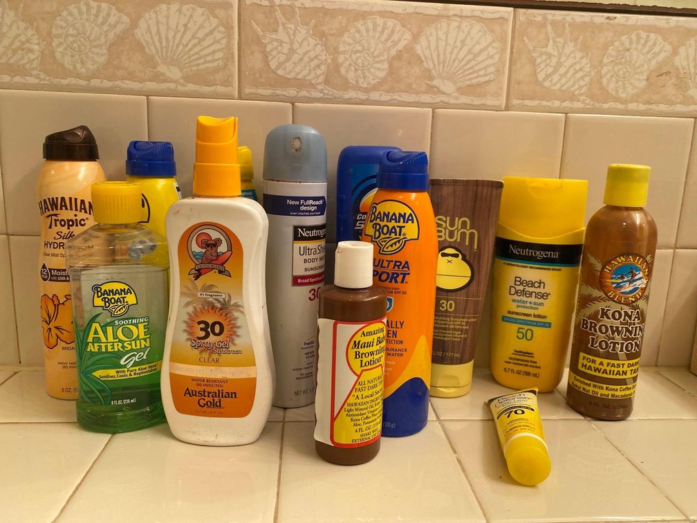 Mixed Lot of Sunscreen, Browning Lotion and Aftersun Care