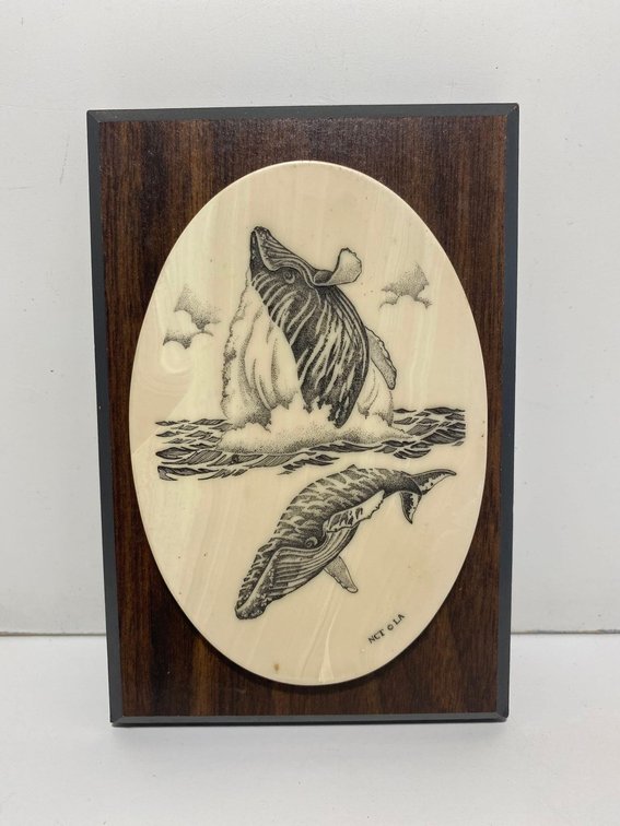 4"X6" NCT@LA Humpback Whale Plaque