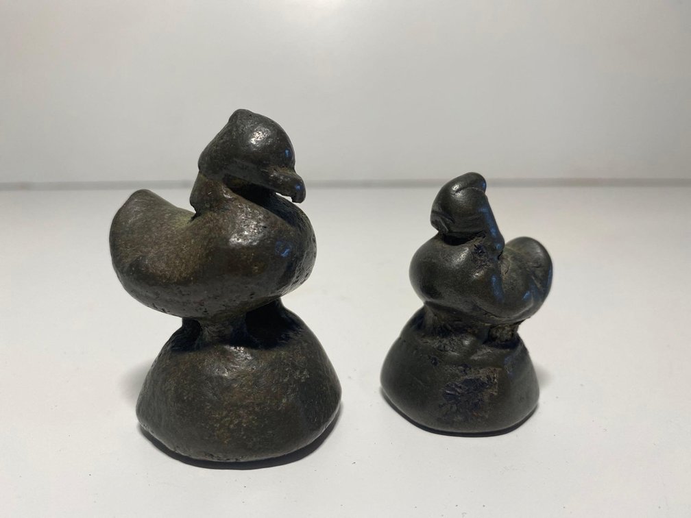 (X's 2) Antique Burmese Weight Scale 