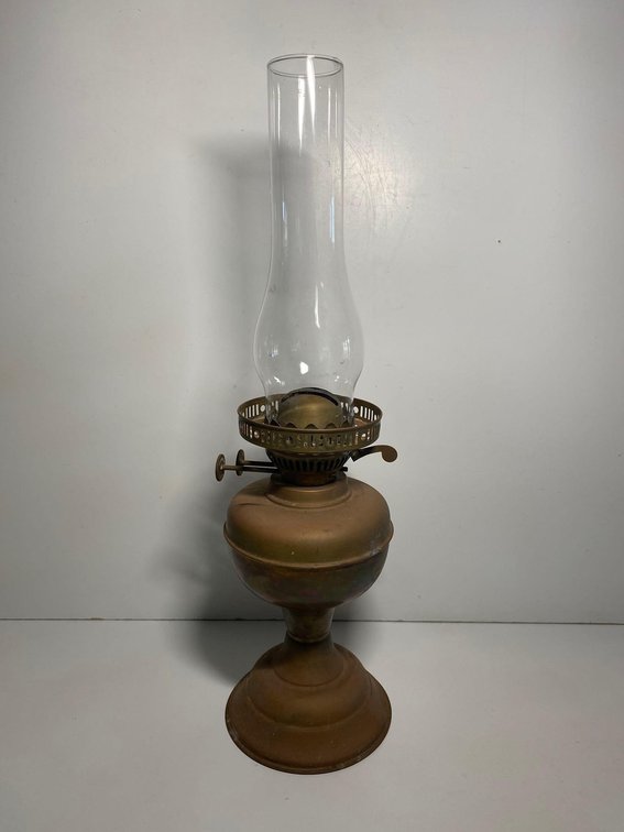 Vintage Hurricane Lamp