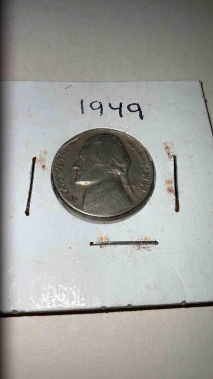 1941 Jefferson nickel 