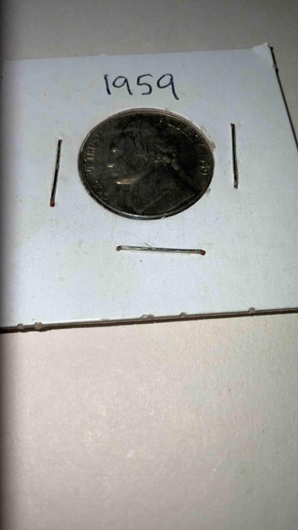 1959 Jefferson Nickel 