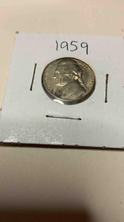 1959 Jefferson Nickel 