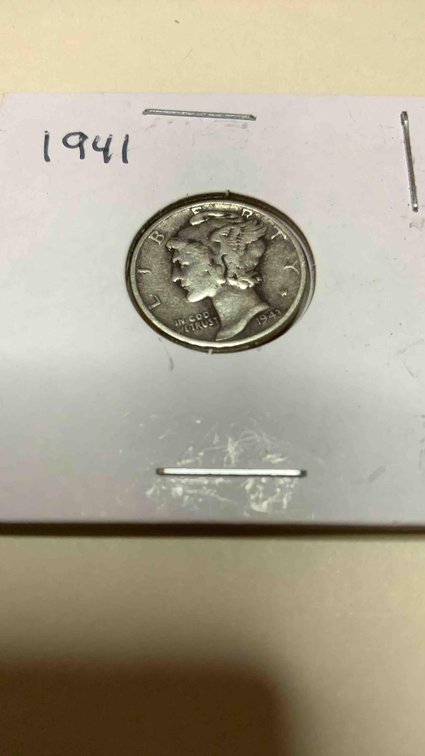 1943 Mercury Dime 
