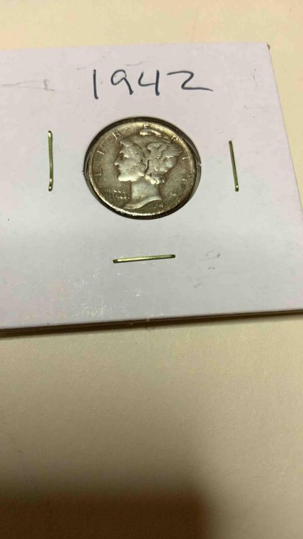 1942 Mercury Dime 