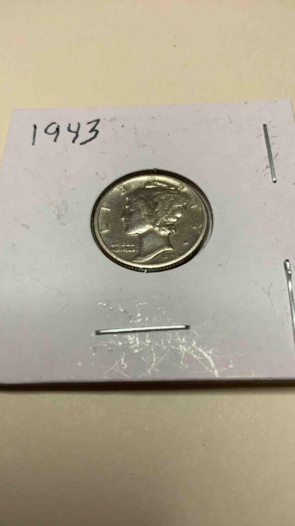 1943 Mercury Dime 