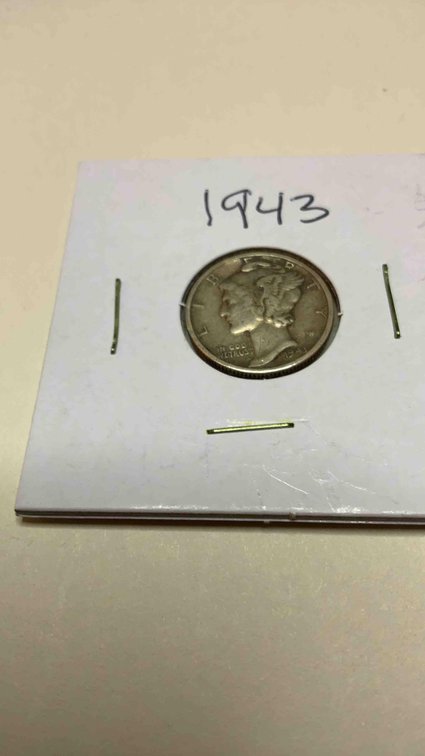 1943 Mercury Dime 