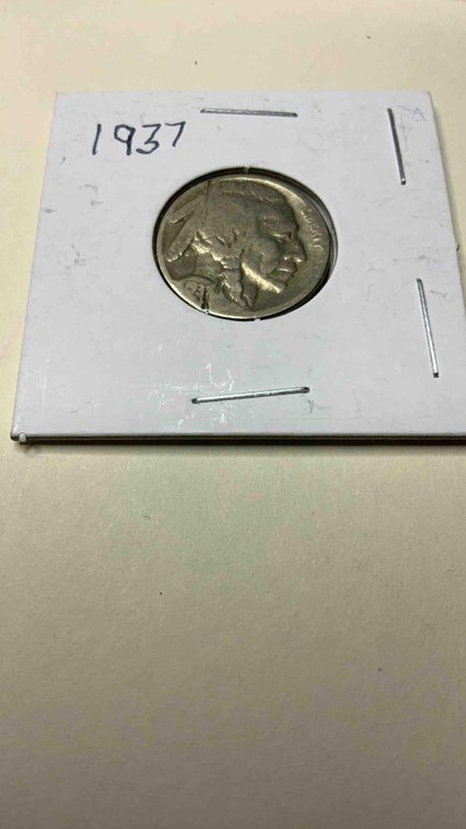 1937 Indian Head Buffalo Nickel 