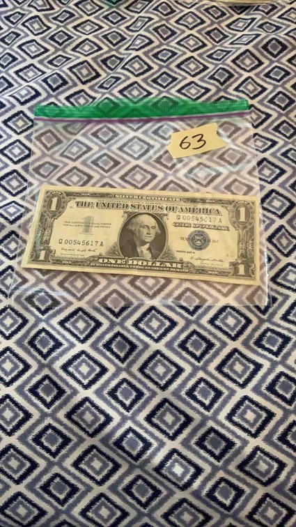 1957 Silver Certificate Blue Note 
