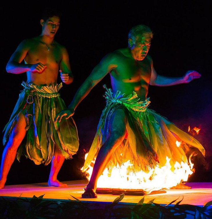 Ahi Lele Luau Fire Show at Anaina Hou 2 Tickets