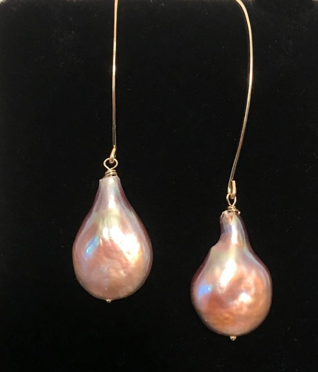 Earrings from Pu'uwai Gallery