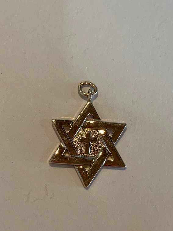 Unique dual-faith pendant