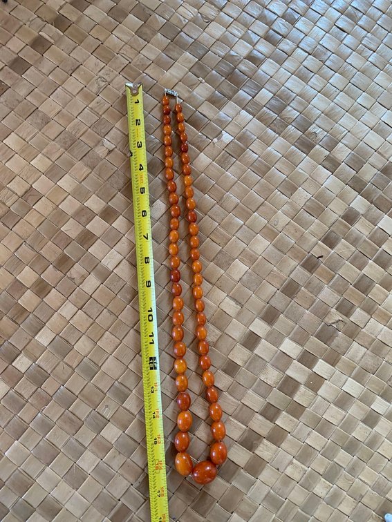 Amber necklace