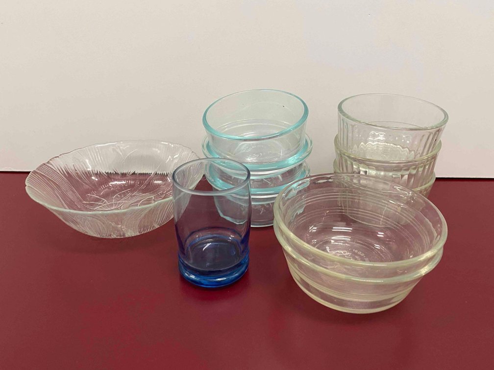 Mixed Lot of Glass Bowls and Drinking Glass 