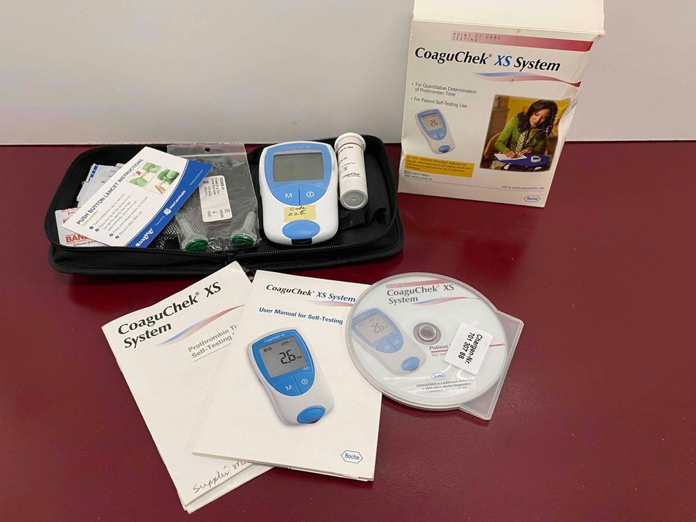 CoaguChek XS System Blood Sugar Tester 