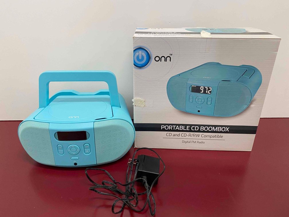 Onn Portable CD Boombox 