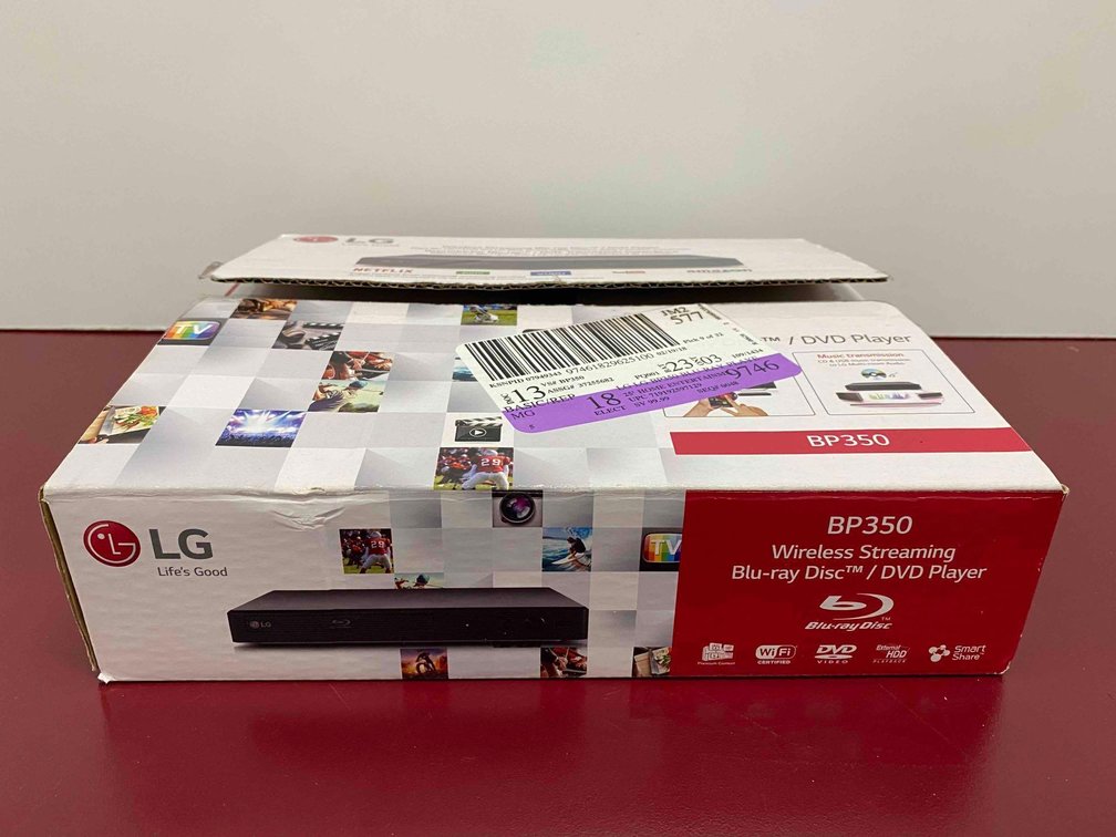 LG BP350 Wireless Streaming Blu-Ray Disc/DVD Player 