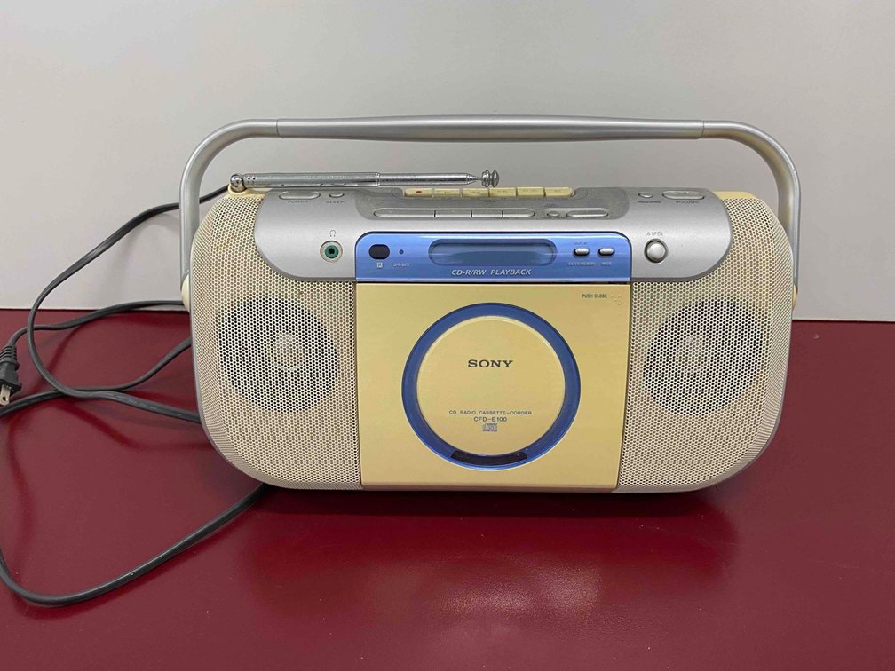 Sony CD/Cassette Player 