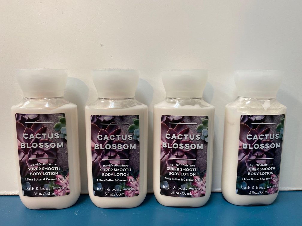 (X's 4) Bath & Body Works Cactus Blossom Body Lotion