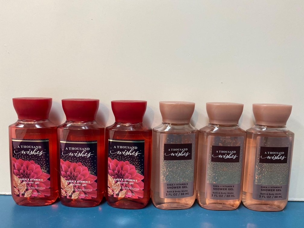 (X's 6) Bath & Body Works A Thousand Wishes Shower Gel 