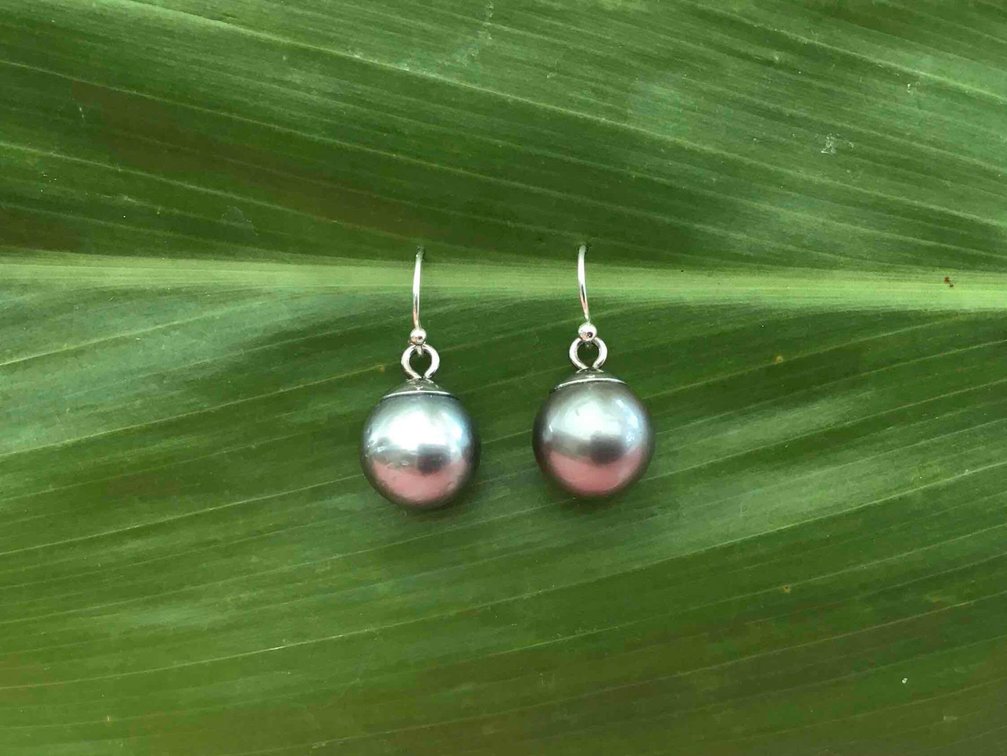 Tahitian Pearl Earrings