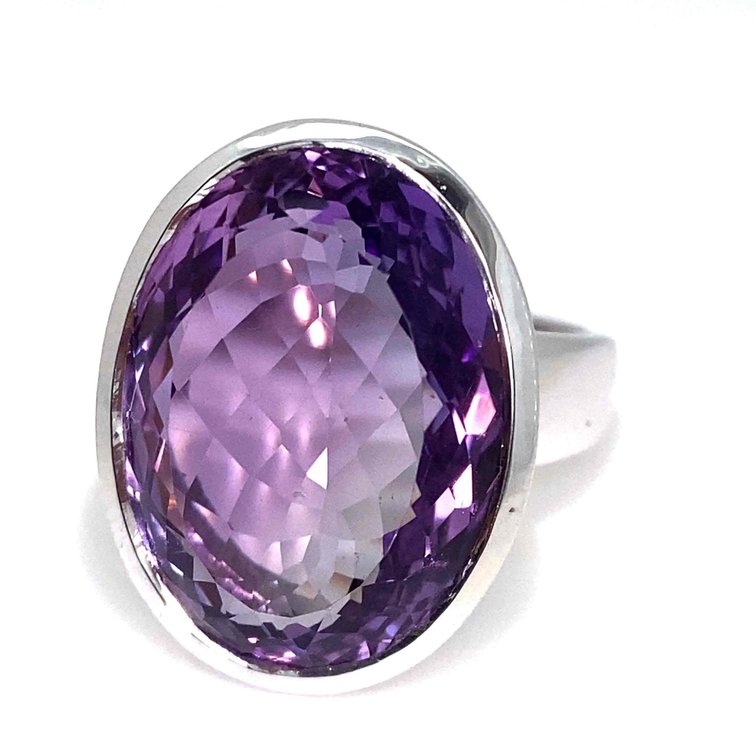 Amethyst Ring Size 6.5 