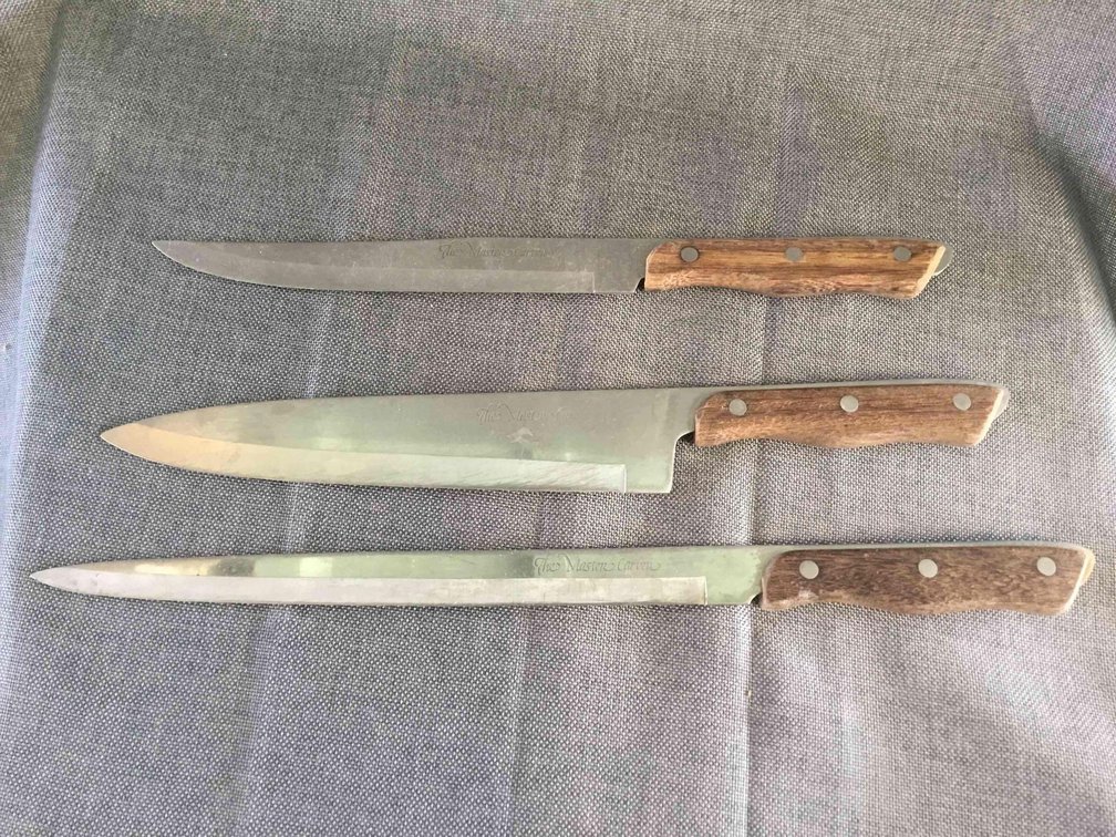 Three Master Carver Knives