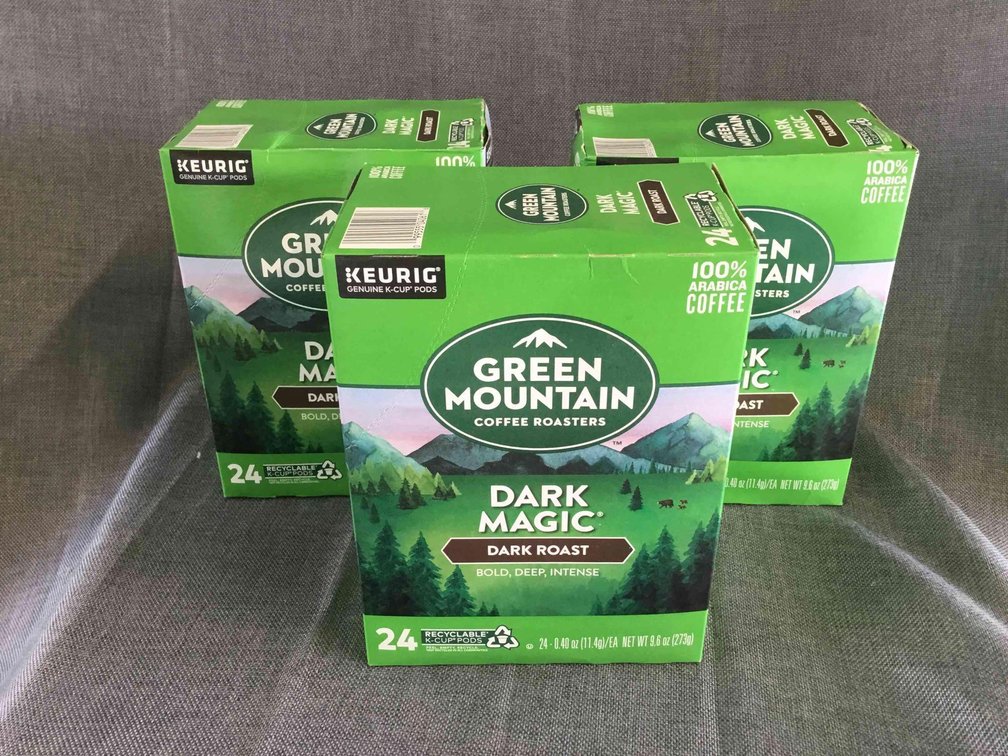3 Boxes Keurig Green Mountain Coffee Pods