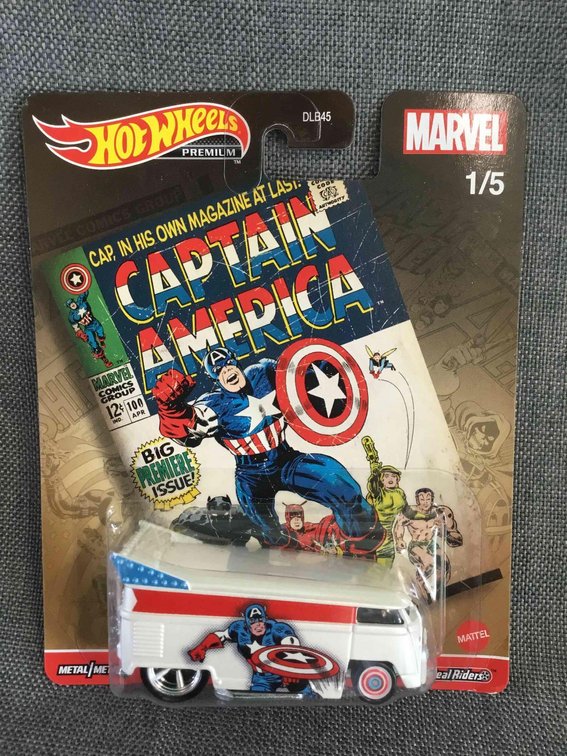 New Marvel Hotwheel VW Dragbus
