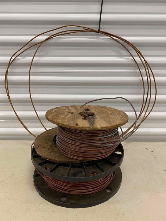 Heavy Duty Copper Grounding Wiring and Roll of Flexible Copper Water Pipe