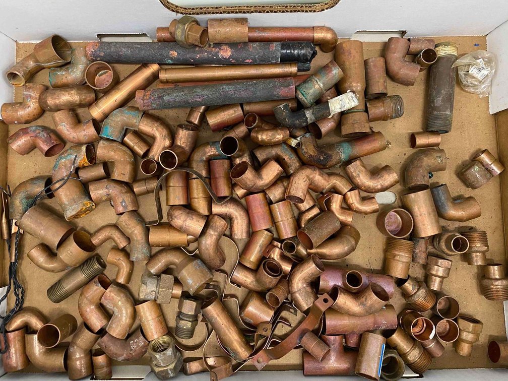 Mixed Lot of Copper Connectors 