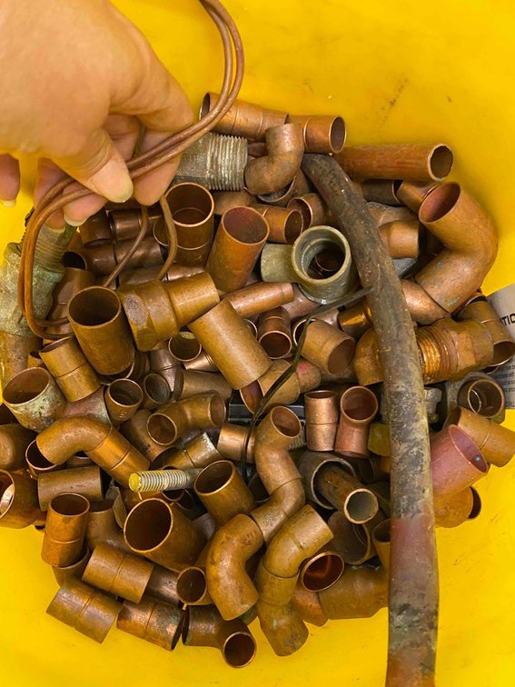 Mixed Lot of Copper Connectors 